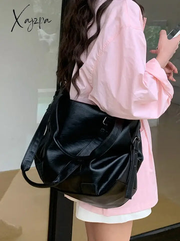 Luxury Designer Tote Bag For Women Lage Capacity Travel Cross High Quality Pu Leather Handbags
